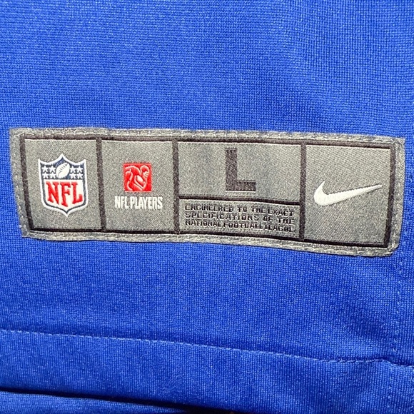 NIKE New York Giants Saquon Barkley NFL Jersey Kids Size Large 14-16 - Picture 3 of 11